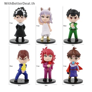 Better ชุดอุปกรณ์ YuYu Hakusho Urameshi Yuusuke Yoko Kurama Jaganshi Hiei Kuwabara Kazuma TH 6 ชิ้น ต่อชุด