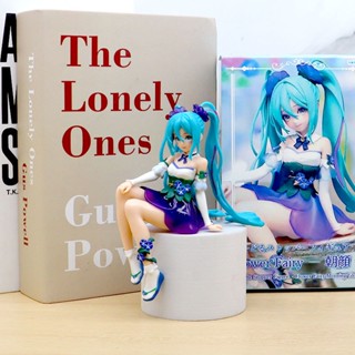 โมเดลการ์ตูนอนิเมะ Hatsune Miku แฮนด์เมด สําหรับตกแต่งโต๊ะ