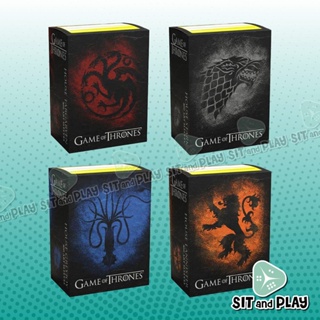 Dragon Shield - Game of Thrones - Art Sleeves ซองใส่การ์ด 100 ซอง ลิขสิทธิ์แท้ 100% (Standard Size)