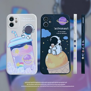 เคสโทรศัพท์มือถือแบบนิ่ม ลายนักบินอวกาศ ไอศกรีม สําหรับ Vivo Y19 Y21 Y33S Y21S V21e V21e Y73 V21 Y93 Y91 Y91i Y95 U1 V20 S7 V20 Pro SE Y51 Y30 Y50 Y15 Y17 Y3 S1 Pro Y9S S1 Y7S