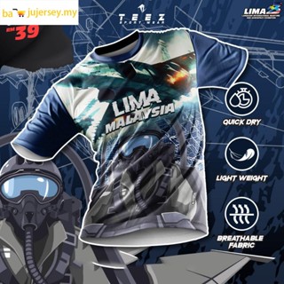 【พร้อมส่ง】BAJU Jersi LIMA LANGKAWI SUBLIMATION เสื้อยืดแขนสั้น สําหรับผู้ชาย และผู้หญิง