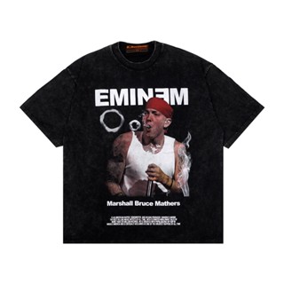 เสื้อยืด ลาย EMINEM SMOKE OVERSIZE WASHING