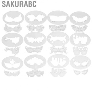 Sakurabc Body Painting Templates Body  Stencils Washable 12 Pattern For  For