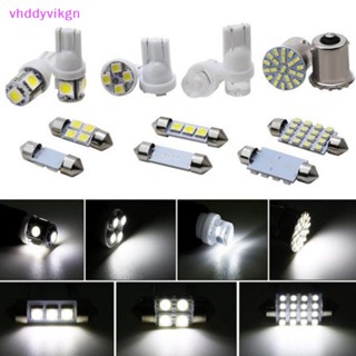 Vhdd ชุดไฟ LED ติดป้ายทะเบียนรถยนต์ T10 36 มม. 14 ชิ้น