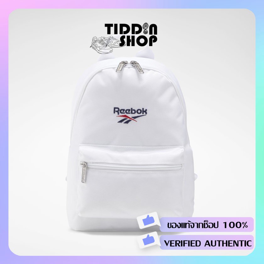 กระเป๋าสะพายหลัง REEBOK CLASSICS VECTOR MINI BACKPACK [รหัส: FN1563 ] [Reebok ลิขสิทธิ์แท้ / ป้ายไทย