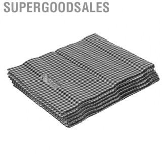 Supergoodsales Gift Bags Handle Bags Black White Grid for Retailers