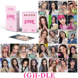 พร้อมส่ง โปสการ์ดโลโม่ อัลบั้มรูปภาพ Black-Pink (G)IDLE AESPA IVE สีดํา สีชมพู 50 ชิ้น ต่อกล่อง