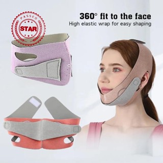 เข็มขัดรัดหน้า รูปตัว V บางพิเศษ สําหรับนวดกระชับสัดส่วนใบหน้า D7J4