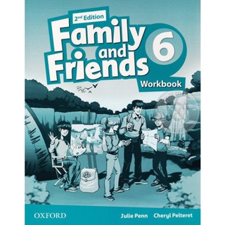 Bundanjai (หนังสือ) Family and Friends 2nd ED 6 : Workbook (P)