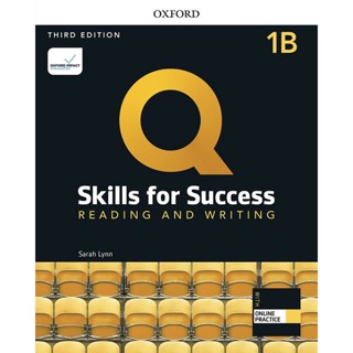 Bundanjai (หนังสือ) Q : Skills for Success 3rd ED 1 : Reading and Writing : Student Book B +iQ Online Practice (P)