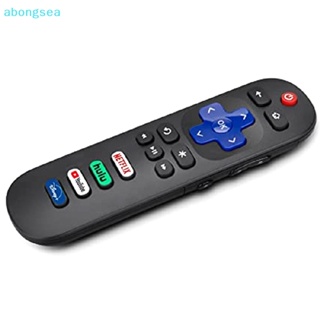 Abongsea รีโมตคอนโทรล ซิลิโคน แบบเปลี่ยน สําหรับสมาร์ททีวี Roku Tv NETFLIX Led