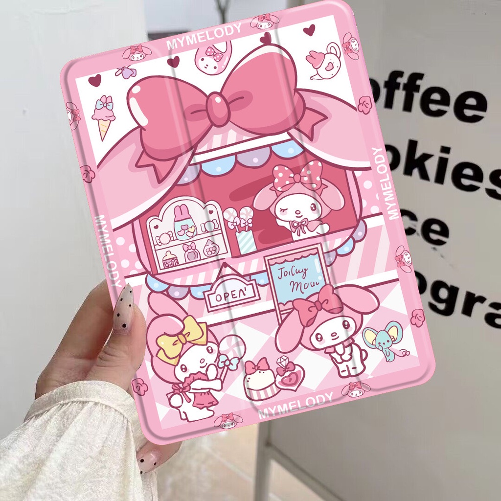 for เคสไอแพด gen5 gen6 gen7-9 gen10 2022 air1air2air3air4/5 Kunomi คุโนมิ ฝาหลัง TPUเคส ใช้สำหรับ ไอแพดมีที่ใส่ปากกา 905