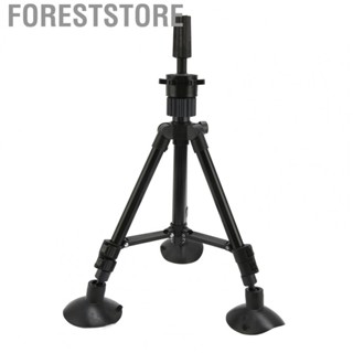 Foreststore Wig Head Stand  Black Wig Head Holder  for Exhibitions