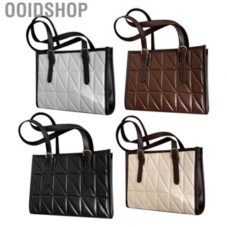 Ooidshop Women   Women Shoulder Bag Adjustable Strap Stylish Large  PU Polyester  for Office