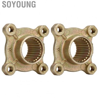 Soyoung Rear Wheel Hub 2pcs Wheel Rear Axle Hub 28  Spline 4 Stud For 50CC