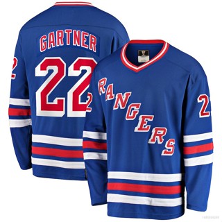 Yp2 NHL Mike Gartner New York Rangers Jersey เสื้อยืดแขนยาว พลัสไซซ์ PY2