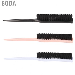 Boda Teasing Hair Brushes  Portable Safe Hair Grooming Brushes Nylon Add Volume Ergonomic  for Frizzy Hair for Salon