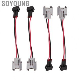 Soyoung Fuel Injector Adapter  Durable ABS for DENSO Female To EV1 A Male Perfect Match Fuel Injector Harness Adapter  for K20 K24