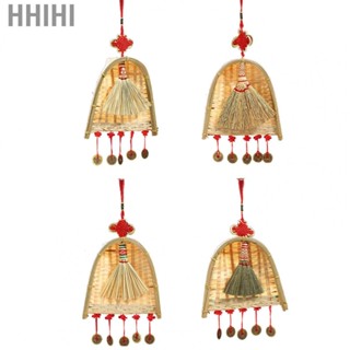 Hhihi Broom Dustpan Pendant  New Year Ornaments Hand Woven Good Toughness Practical  for Restaurant