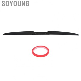 Soyoung Car Rear Spoiler Wing  Colorfast Impact Resistant Car Rear Wing  for Car