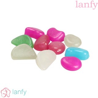 Lanfy หินกรวดเรืองแสงน่ารัก สร้างสรรค์ 10 ชิ้น