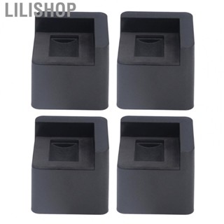 Lilishop Bed Risers Corner Fixed Casters Increasing Height 2200 Lb Load Bearing Plastic Furniture Leg Risers for Home