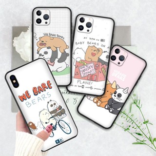 เคสโทรศัพท์ซิลิโคน แบบนิ่ม ลาย we bare bears สําหรับ Samsung Galaxy J2 J4 J5 J6 J7 Prime J7 J7 Core J730 J7 Pro J4 J6 J8 2018 J4 J6 Plus 9ED