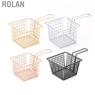 Rolan Fryer   Deep Fryer  Convenient Drainage Large  Durable Strudy Structure  for Kitchen