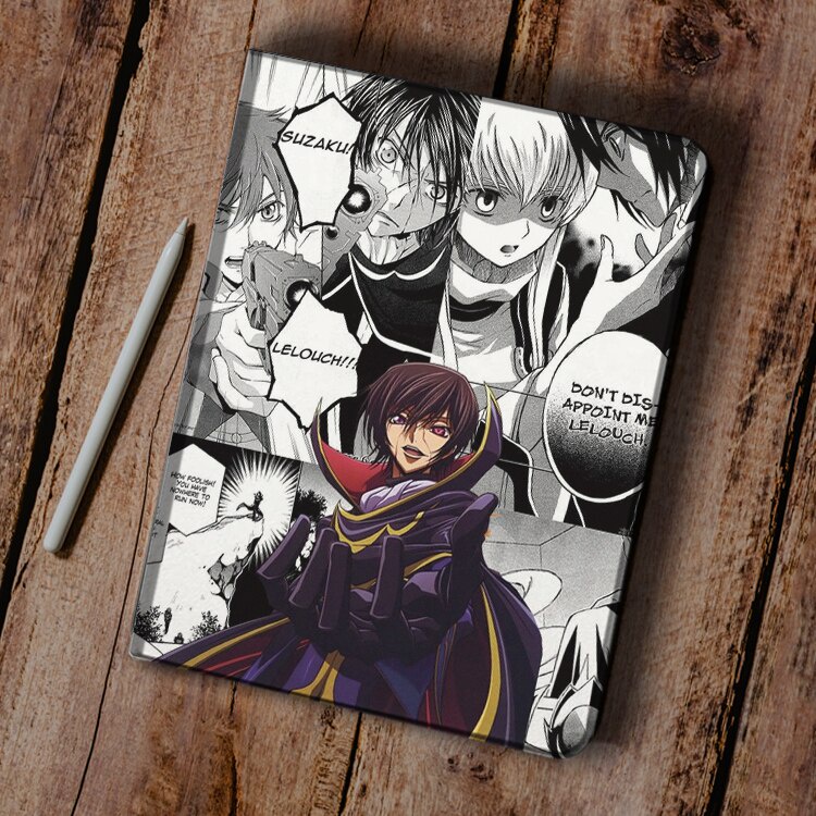 Code Geass Lelouch Lamperouge Case For iPad 10.2 7th 8th Air 2 3 Mini 4 5 Case Luxury Silicone For iPad Air 4 5 iPad Pro