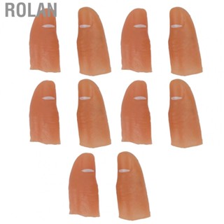 Rolan Finger Light Up Thumb  Simple Operation Plastic Fake Finger Lights  for Hiking