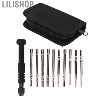 Lilishop Carburetor Adjustment Tune Up Tool Ergonomic Grip Stable Carburetor Adjusting Screwdrivers Head Kit 10 Heads Durable for