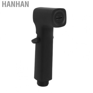 Hanhan Bidet Sprayer Head Only  Ergonomics Handle Black Bidet Sprayer Head Replacement ABS  for Floor Cleaning for Kitchens