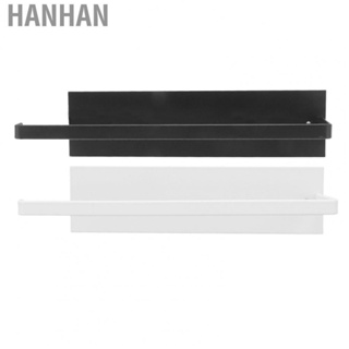 Hanhan Paper Towel Rack  Carbon Steel Self Adhesive Paper Towel Holder  for Cabinets for Bathroom