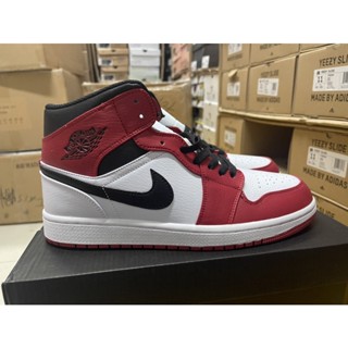 Jordan 1 Mid (chicago) รองเท้าลําลอง สําหรับผู้ชาย ขนาด JKWX