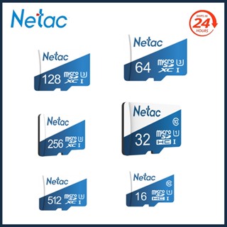 Netac P500 การ์ดหน่วยความจําแฟลช Micro-SD 512GB 256GB 128GB