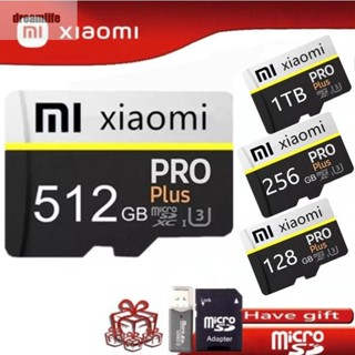 【DREAMLIFE】Fast delivery Mi microsd card 1TB 512GB 256GB memory card mobile phone memory card  Large inventory