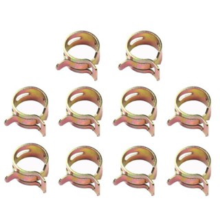 ⚡READYSTOCK⚡Spring Clips 10pcs/SET KIT ID 1/4" 6 mm Line Band Clamp 65Mn spring steel