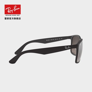 Rayban Ray-Ban แว่นตากันแดด เลนส์โพลาไรซ์ ทรงสี่เหลี่ยม ไล่โทนสีเทาเข้ม สไตล์เรโทร สําหรับผู้ชาย ผู้หญิง เหมาะกับการขับขี่ 0RB4264 ไซซ์ 58