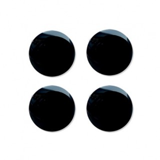 ⚡READYSTOCK⚡4Pcs/set 20mm/ Auto Lock Protection Stickers Decoration/ Black Car Accessories