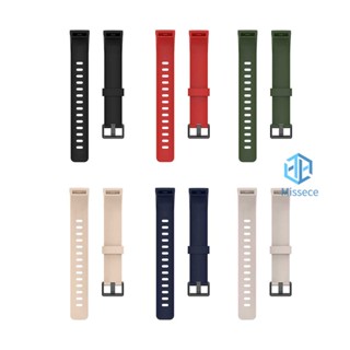 สายนาฬิกาข้อมือซิลิโคน แบบเปลี่ยน สําหรับ Realme Band RMA199 [Missece.th]