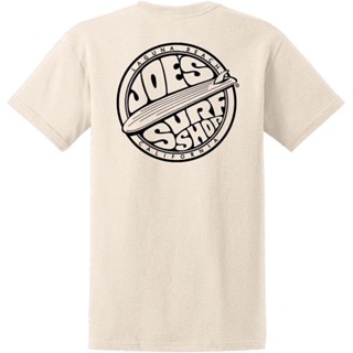 เสื้อยืด พิมพ์ลายกราฟฟิค Joes Surf Shop ขนาดใหญ่