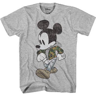 เสื้อยืด พิมพ์ลายกราฟฟิค Mickey Mouse Camo ดิสนีย์แลนด์ แนวเรโทร คลาสสิก วินเทจ สําหรับผู้ชาย และผู้ใหญ่