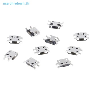 # ขายดีที่สุด # ซ็อกเก็ตแจ็คเชื่อมต่อที่ชาร์จ type B micro usb 5 pin ตัวเมีย 10 ชิ้น