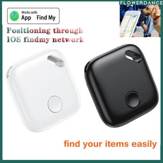 Gps Pet Positioning Tag Tracker Kids Luggage Key Finder Smart Tracking Device Dedicated Locator For Find My App Ios System ดอกไม้