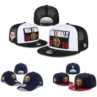 หมวกเบสบอล ลาย NBA Finals Trucker Hats Denver Nuggets Miami สามารถปรับได้ 2023