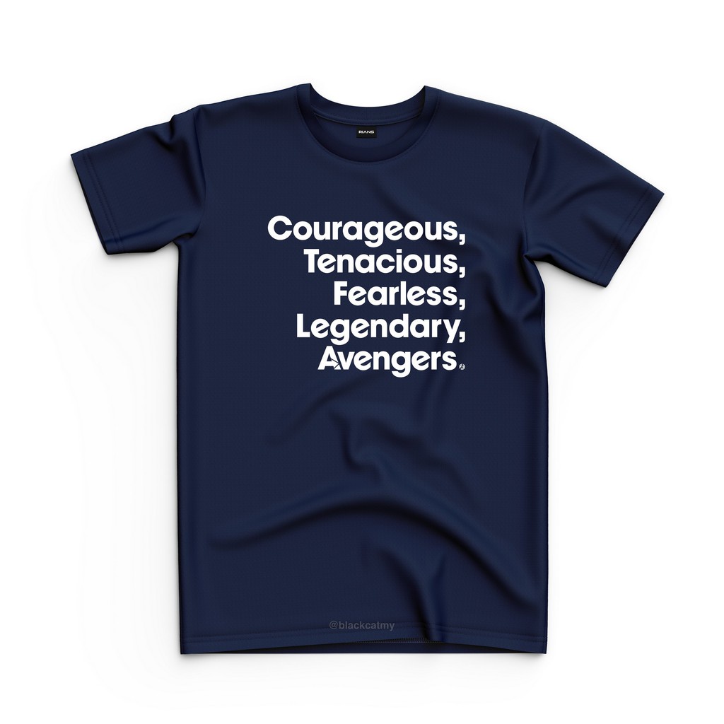 Adjectives Assembled - เสื้อยืด Avengers cotten