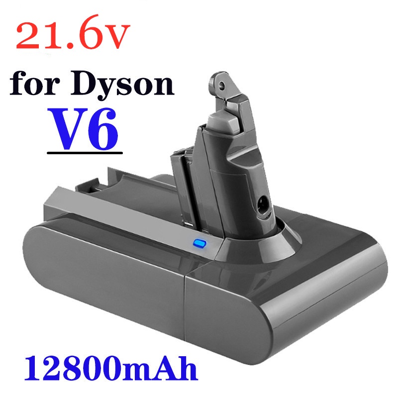 Dyson V6 DC58 Tier DC59 Multi boden DC61 DC62 DC74 SV07 SV03 SV09 แบตเตอรี่ 21,6 V 12800mAh Li-Ion
