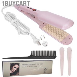 1buycart Volumizing Curling Hair Iron Grid Volume Crimper Fluffy Curler for Hairstyling Tool 110‑220V