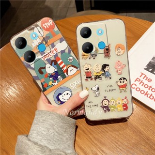 เคสโทรศัพท์มือถือ ซิลิโคนนุ่ม ใส ลายการ์ตูน Snoopy น่ารัก สร้างสรรค์ สําหรับ Infinix Note 30 Pro VIP 30i Hot 30 Play NFC Free Fire Smart 7 HD Plus 4G 5G