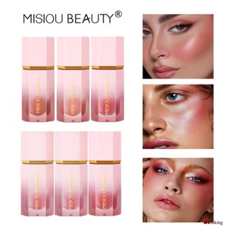 Misiou Beauty Liquid Blush Eyeshadow Trimmer Sunburst Redness Expansion Color Whitening Easy Color Blush Liquid (monkingstore_th)